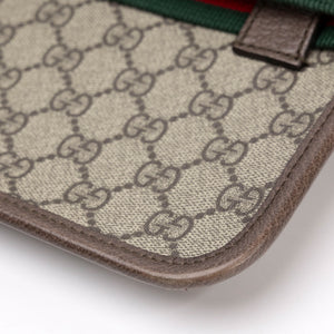GUCCI GG SUPREME CANVAS NEO VINTAGE BELT BAG GHW