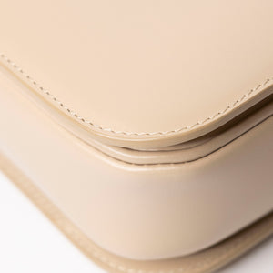 CELINE CLASSIQUE TRIOMPHE BAG SHINY CALFSKIN BEIGE GHW