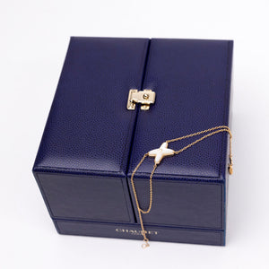 CHAUMET JEUX DE LIENS PENDANT GOLD , MOTHER OF PEARL , DIAMOND