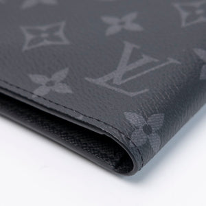 LOUIS VUITTON PASSPORT COVER MONOGRAM ECLIPSE