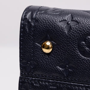 LOUIS VUITTON SULLY PM MARINE ROUGE MONOGRAM EMPREINTE LEATHER GHW