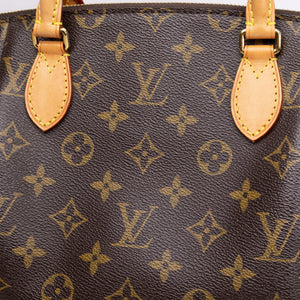 LOUIS VUITTON TURENNE PM BAG MONOGRAM CANVAS BROWN GHW