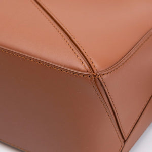 LOEWE X HOWL'S MOVING CASTLE SMALL CALCIFER PUZZLE BAG SATIN CALFSKIN TAN GHW