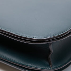 CELINE MEDIUM CLASSIC BOX BAG GOATSKIN AMAZON GREEN GHW