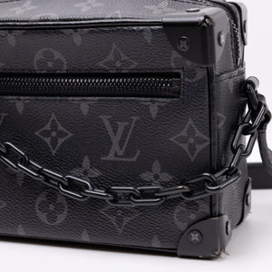 LOUIS VUITTON MINI SOFT TRUNK BLACK MONOGRAM ECLIPSE CANVAS BLACK HARDWARE