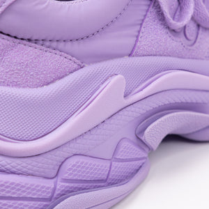 BALENCIAGA TRIPLE S SNEAKERS PURPLE SIZE 37