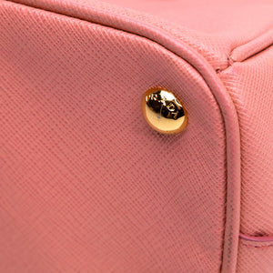 PRADA SAFFIANO SMALL TOTE BAG PINK GHW