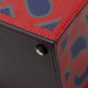 MOYNAT VANITY BOX BAG MULTICOLORED LEATHER SHW