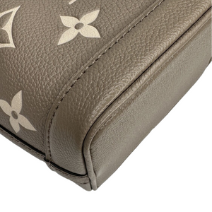 LOUIS VUITTON NANO NOE BICOLOUR MONOGRAM EMPREINTE LEATHER