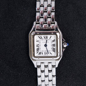 CARTIER PANTHERE DE WATCH SMALL MODEL STAINLESS STEEL