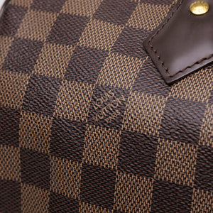 LOUIS VUITTON SPEEDY BANDOULIERE 30 DAMIER EBENE CANVAS GHW