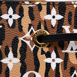 LOUIS VUITTON GIANT JUNGLE NEONOE MULTICOLOUR SHOULDER BAG GHW