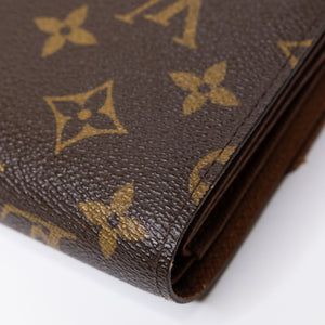 LOUIS VUITTON COATED CANVAS CONTINENTAL WALLET