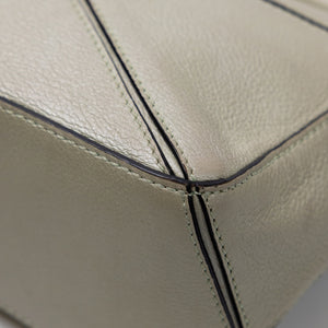 LOEWE MINI PUZZLE BAG CALFSKIN LIGHT GREEN SHW