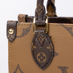 LOUIS VUITTON ON THE GO BB BROWN MONOGRAM CANVAS GHW (MICROCHIP)