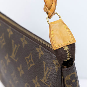 LOUIS VUITTON VINTAGE MINI POCHETTE MONOGRAM CANVAS GHW