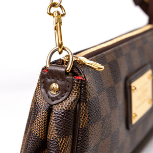 LOUIS VUITTON EVA CLUTCH DAMIER EBENE