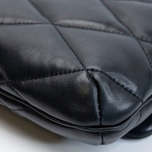 SAINT LAURENT LE 57 QUILTED SHOULDER BAG LAMBSKIN GHW