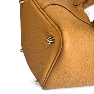 HERMES PICOTIN LOCK 18 BISCUIT GHW STAMP Z