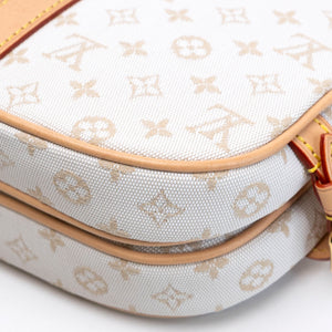 LOUIS VUITTON SAUMUR BB OTHER MONOGRAM CANVAS MASTIC CREAM GHW (MICROCHIP)