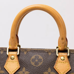 LOUIS VUITTON NANO SPEEDY MONOGRAM CANVAS GHW