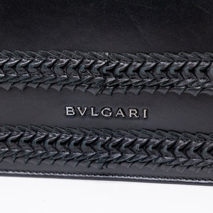 BVLGARI SERPENTI FOREVER SHOULDER BAG BLACK CALFSKIN