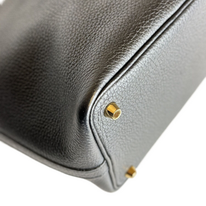 HERMES PICOTIN LOCK 18 BLACK GHW STAMP Z