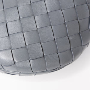 BOTTEGA VENETA MINI JODIE GREY CALF SKIN GHW