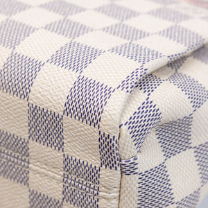 LOUIS VUITTON CROISETTE BAG DAMIER AZUR CANVAS GHW
