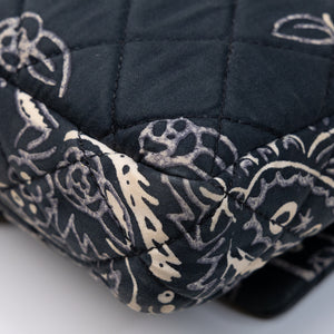 CHANEL BANDANA PRINT QUILTED FLAP BAG FABRIC MULTICOLOUR SHW