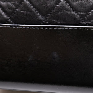 CHANEL GABRIELLE HOBO BAG BLACK CALFSKIN LEATHER MULTICOLOUR HARDWARE