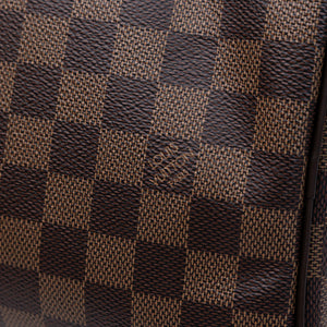 LOUIS VUITTON SPEEDY BANDOULIERE 25 DAMIER EBENE CANVAS GHW