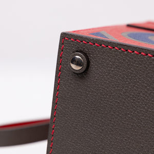 MOYNAT VANITY BOX BAG MULTICOLORED LEATHER SHW