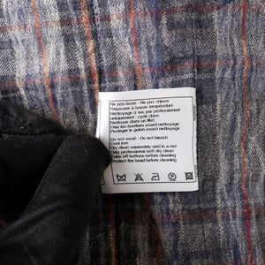 CHANEL 2010S BOUCLE-KNIT WOOL JACKET GREY SIZE 36