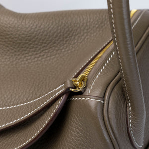 HERMES LINDY 26 CLEMENCE ETOUPE GHW STAMP U