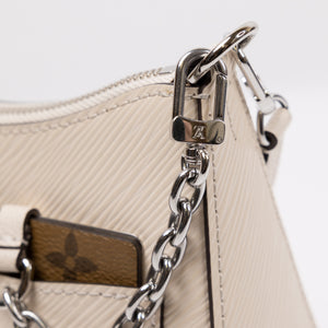 LOUIS VUITTON MARELLINI QUARTZ WHITE EPI LEATHER SHW