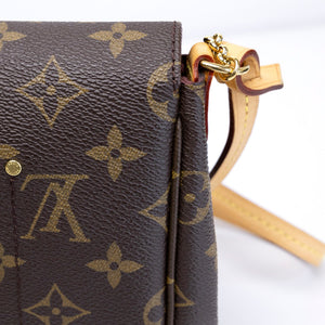 LOUIS VUITTON MONOGRAM FAVORITE MM MONOGRAM CANVAS GHW
