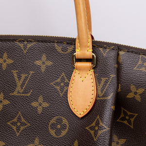 LOUIS VUITTON TURENNE PM BAG MONOGRAM CANVAS BROWN GHW