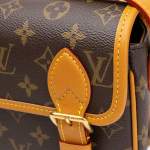 LOUIS VUITTON SATCHEL WEARABLE WALLET MONOGRAM GHW (MICROCHIP)