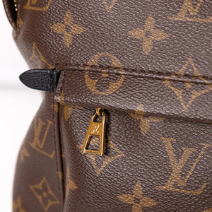 LOUIS VUITTON PALM SPRING BACKPACK MM MONOGRAM CANVAS GHW