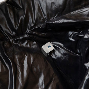 MONCLER BLACK BADY HOODED SHORT DOWN JACKET SIZE 2