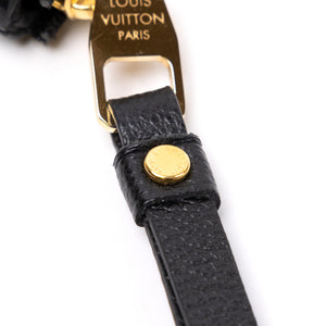 LOUIS VUITTON DAILY POUCH MONOGRAM EMPREINTE LEATHER BLACK GHW