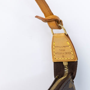 LOUIS VUITTON VINTAGE MINI POCHETTE MONOGRAM CANVAS GHW
