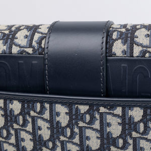 CHRISTIAN DIOR 30 MONTAIGNE EAST-WEST BAG WITH CHAIN OBLIQUE JACQUARD GHW