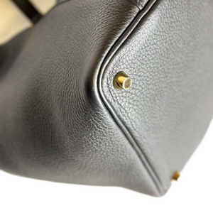 HERMES PICOTIN LOCK 18 BLACK GHW STAMP Z