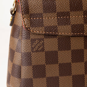 LOUIS VUITTON CROISETTE DAMIER EBENE CANVAS GHW