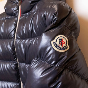 MONCLER KIDS ENFANT NEW AUBERT DOWN JACKET NAVY BLUE