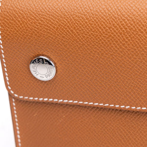 HERMES HERMESNAP WALLET EPSOM GOLD SHW STAMP G