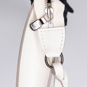 LOUIS VUITTON POCHETTE ACCESSORIES EPI LEATHER WHITE SHW
