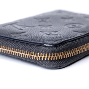 LOUIS VUITTON ZIPPY COIN PURSE MONOGRAM EMPREINTE GHW